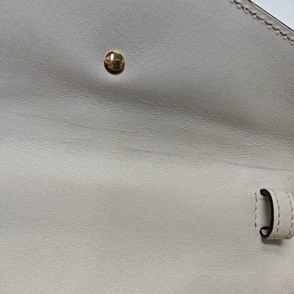Sylvie Mini Calfskin White
