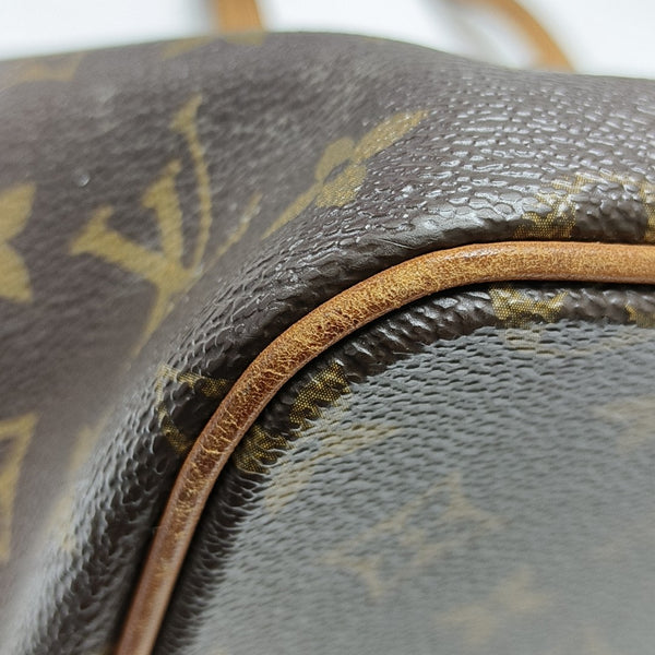 PALERMO PM Monogram Coated Canvas Brown