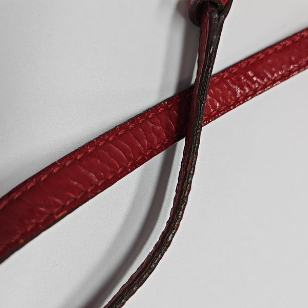 Quilted Calfskin Red