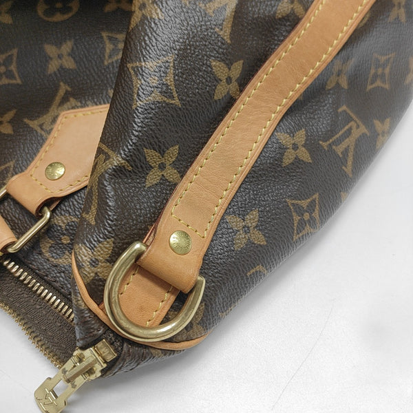SPEEDY 30 Monogram Coated Canvas Brown