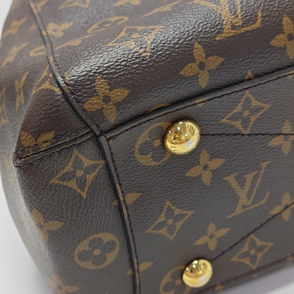 MONTAIGNE Monogram Coated Canvas Brown