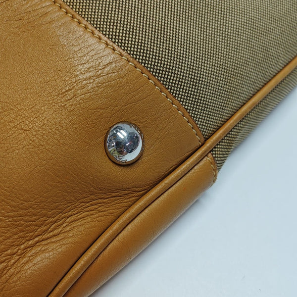 Fabric Tote Bag Brown
