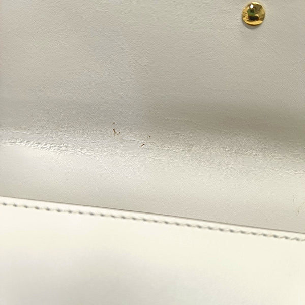Authenticated pre-owned Sylvie Small Calfskin White - Shoulder Bag at Looply