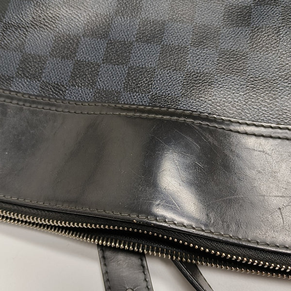 GREENWICH Damier Coated Canvas Blue