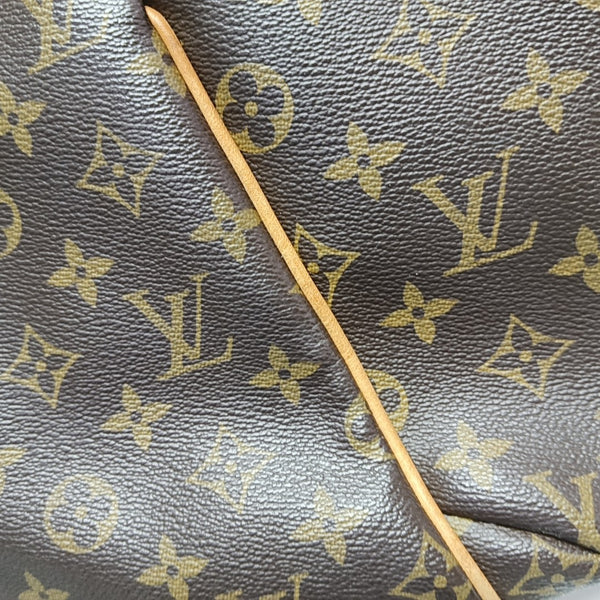 TOTALLY MM Monogram Coated Canvas Brown