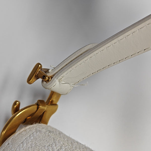 Saddle Mini Canvas White