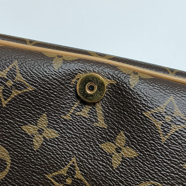 DIANE Monogram Coated Canvas Brown