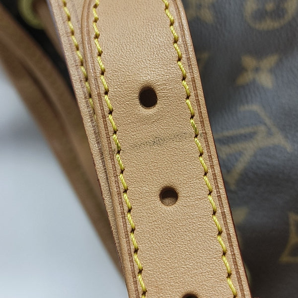 NOÉ MM Monogram Coated Canvas Brown