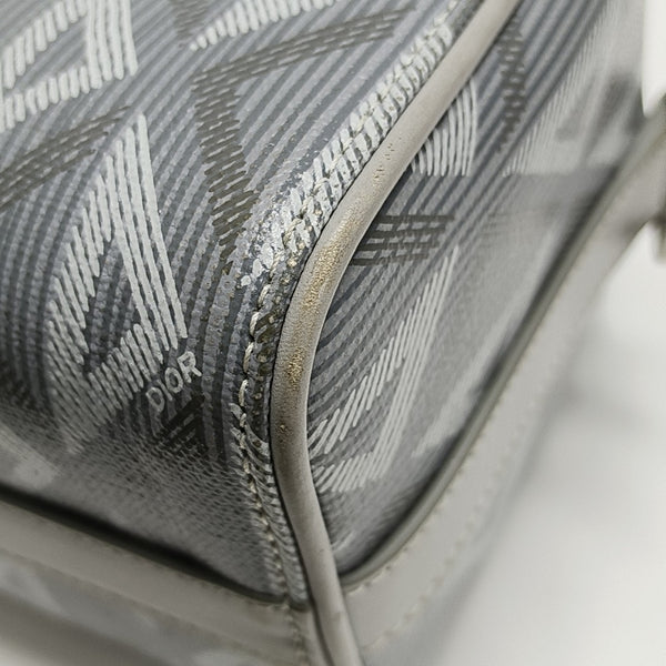 Lingot Oblique Coated Canvas Gray