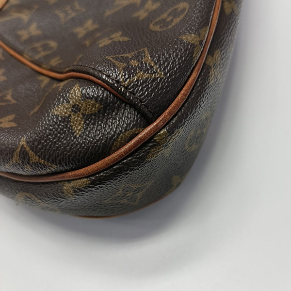 GALLIERA Monogram Coated Canvas Brown