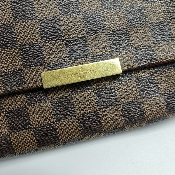 FAVORITE PM Coated Canvas Brown