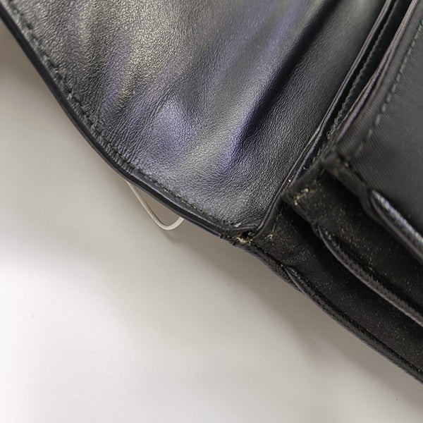 Calfskin Shoulder Bag Black