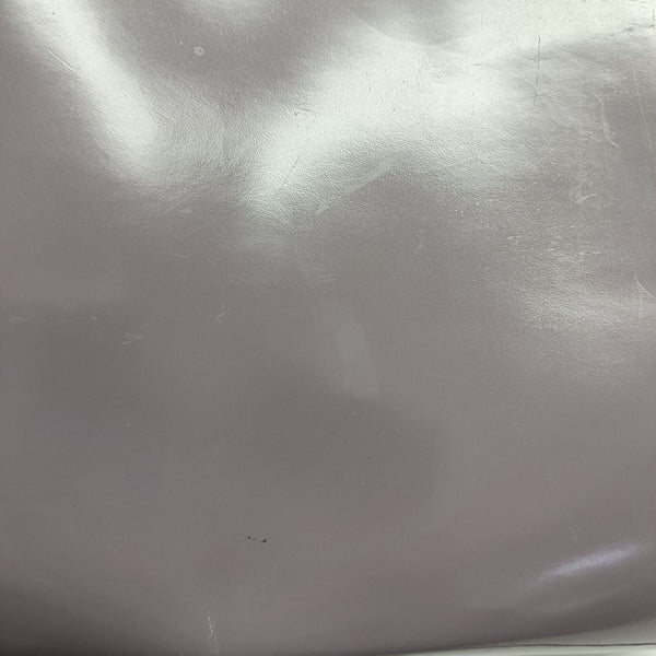 Calfskin Top Handle Bag Purple