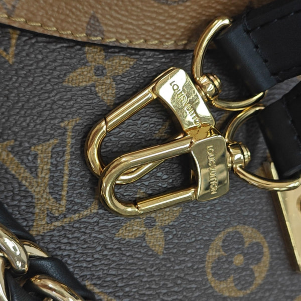 TWINNY Monogram Coated Canvas Brown