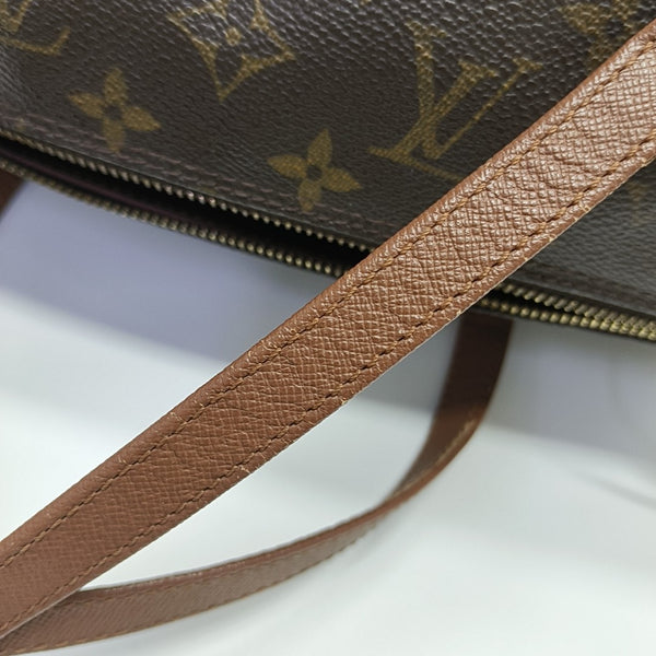 PAPILLON 30 Monogram Coated Canvas Brown