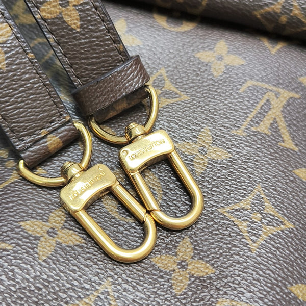 MÉTIS Monogram Coated Canvas Brown