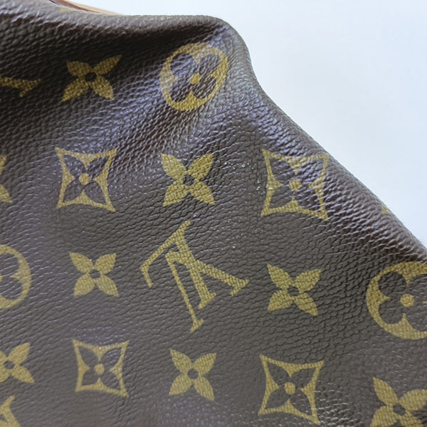 PIANO Monogram Coated Canvas Brown