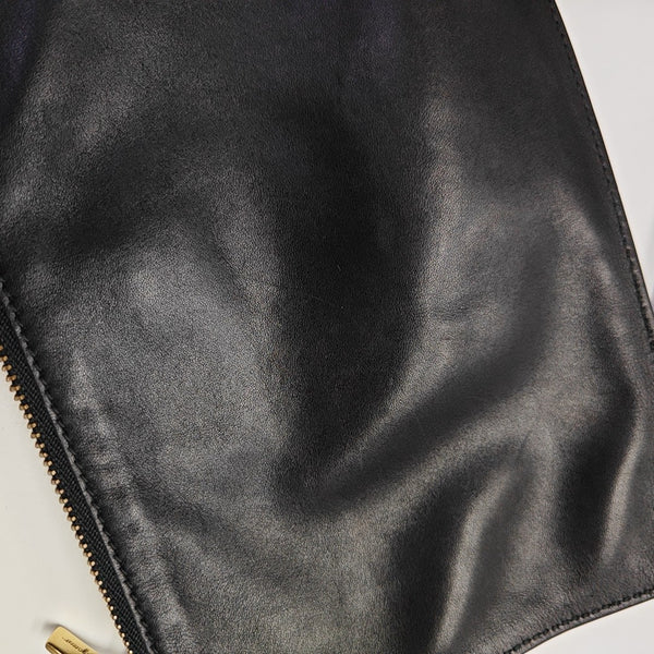 Calfskin Bucket Bag Black