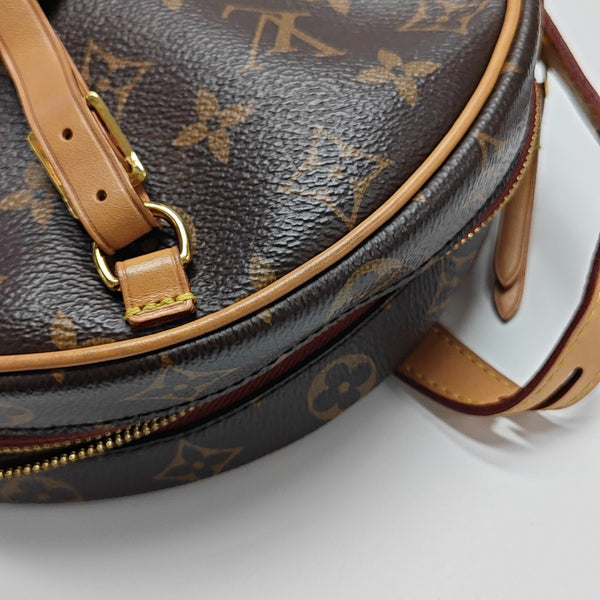 BOITE CHAPEAU MM Monogram Coated Canvas Brown