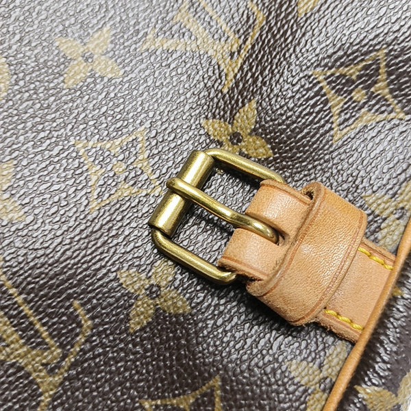 SAUMUR Monogram Coated Canvas Brown