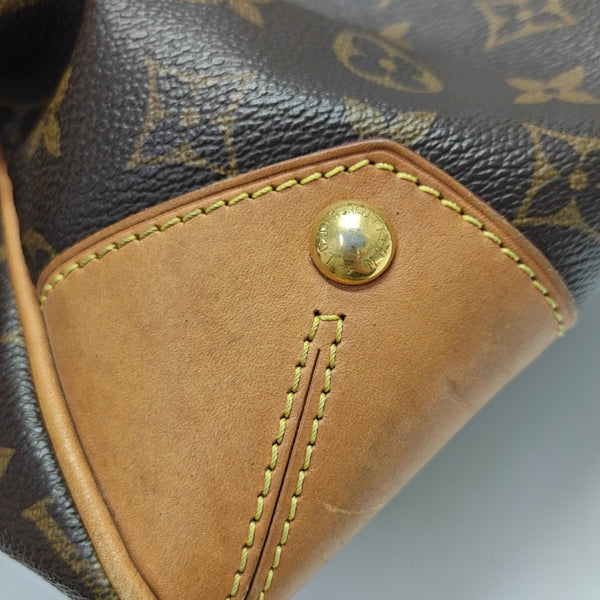 RETIRO NM Monogram Coated Canvas Brown