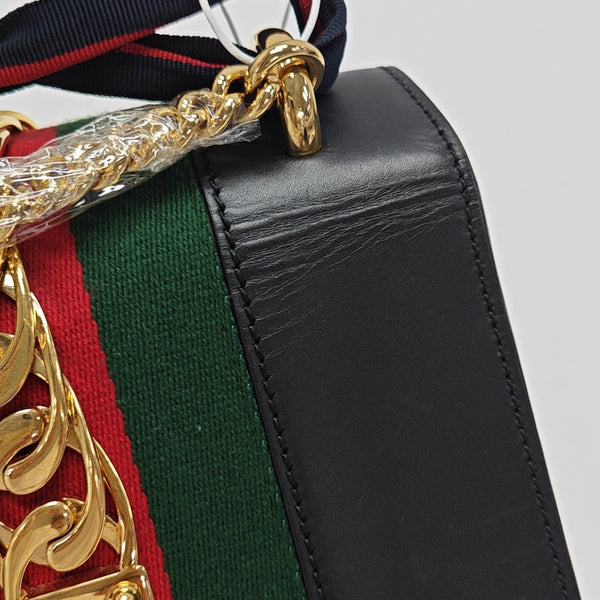 Sylvie Mini Calfskin Black