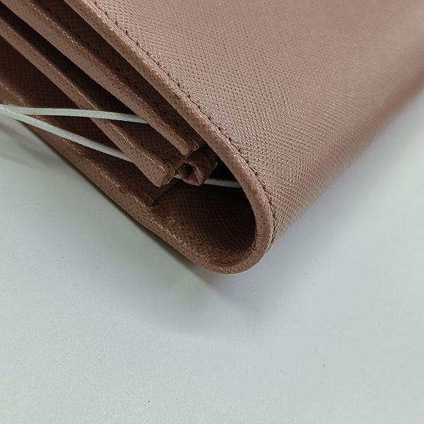 Saffiano Calfskin Shoulder Bag Pink