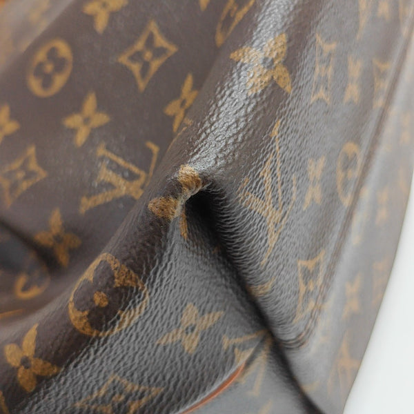 TURENNE MM Monogram Coated Canvas Brown