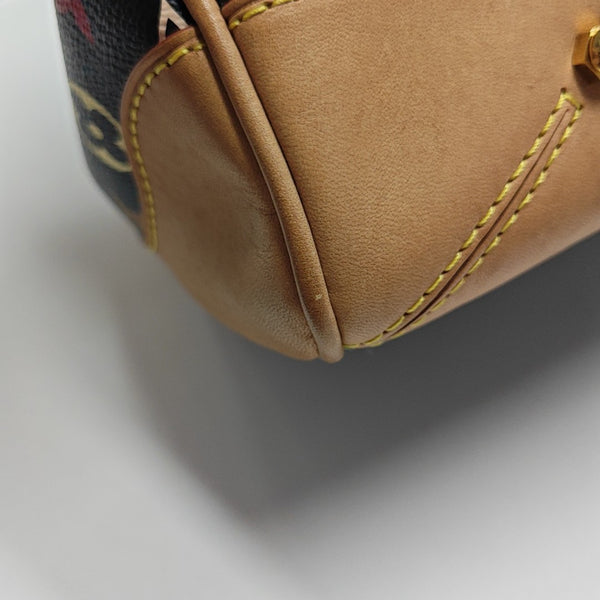 LV × TM CLAUDIA Monogram Coated Canvas Black