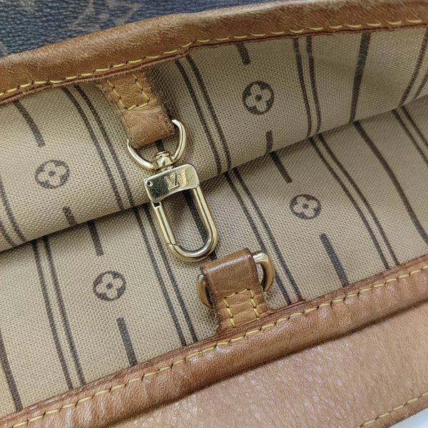 DELIGHTFUL Monogram Coated Canvas Brown
