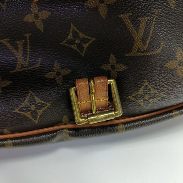 SAUMUR 30 Monogram Coated Canvas Brown