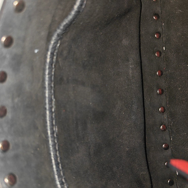 Spike Up Quilted Calfskin Black