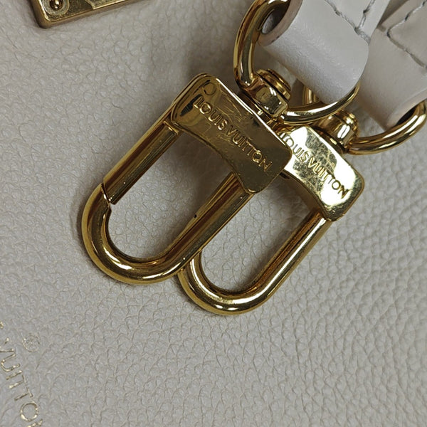 SIDE TRUNK PM Calfskin Beige