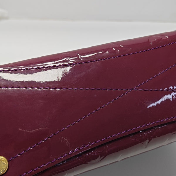 Patent Leather Crossbody Bag PM Purple
