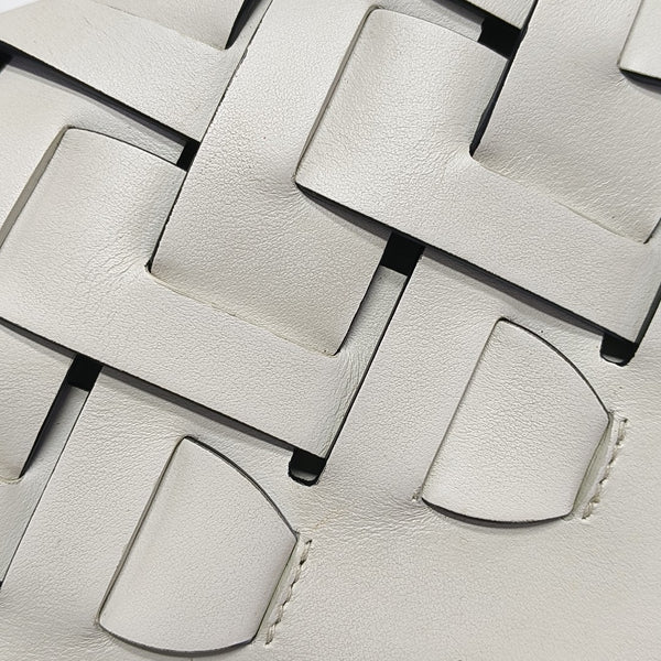 Calfskin Shoulder Bag White