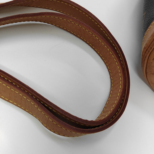 DUFFLE Monogram Coated Canvas Brown