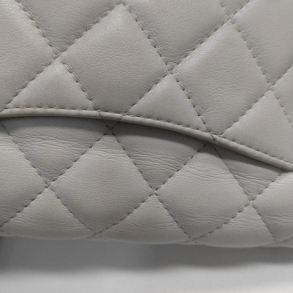 WOC Quilted Calfskin White