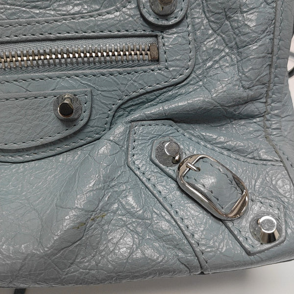 Classic City Mini Lambskin Blue