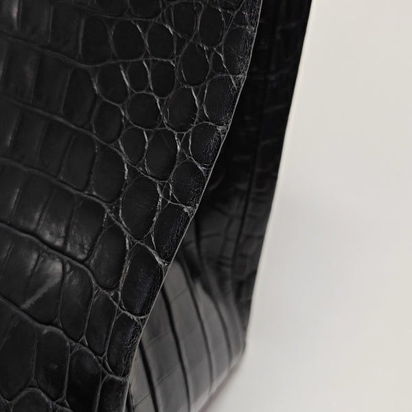 Calfskin Tote Bag Black