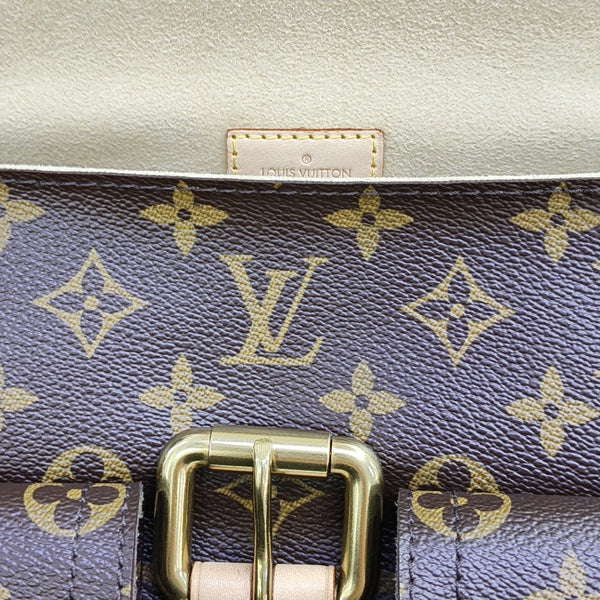 HUDSON PM Monogram Coated Canvas Brown