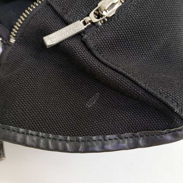 Canvas Belt Bag Black
