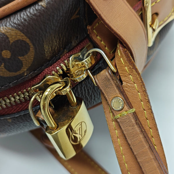 BOITE CHAPEAU MM Monogram Coated Canvas Brown