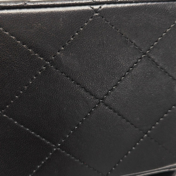 CLASSIC FLAP Jumbo Quilted Lambskin Black