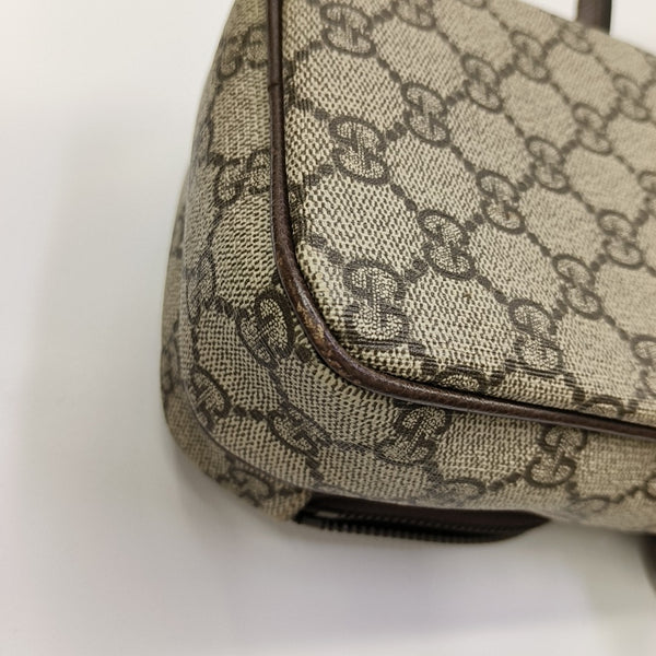 Neo Vintage Mini Monogram Coated Canvas Brown