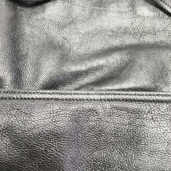 Etiquette Calfskin Black