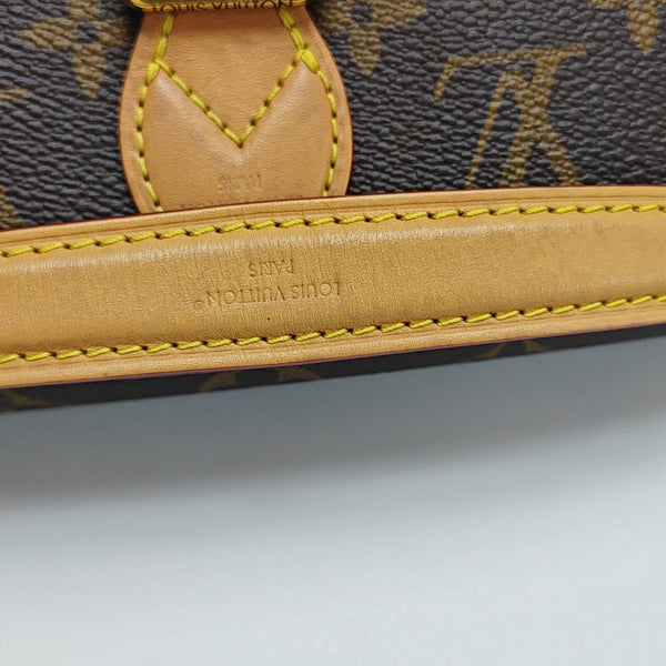 DIANE Nano Monogram Coated Canvas Brown