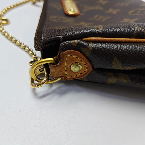 EVA Monogram Coated Canvas Brown