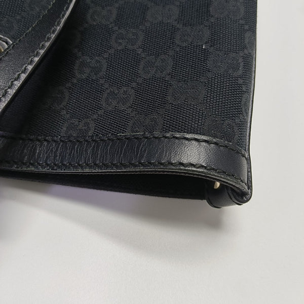 Monogram Canvas Top Handle Bag Black