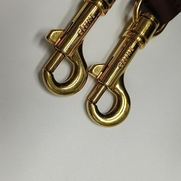 TRAPEZE Medium Calfskin Red