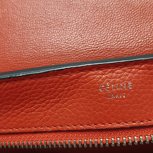 TRAPEZE Medium Calfskin Red